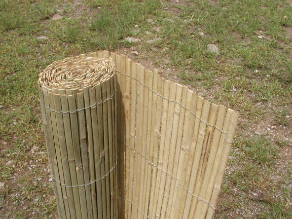 Bambusová ROHOŽ plotová štípaná výška 150 cm, délka 5 metrů
